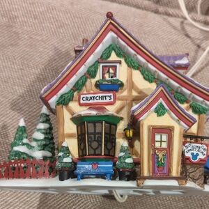Department 56 Cratchit's Holiday House Cottage North Pole Series Walt Disney